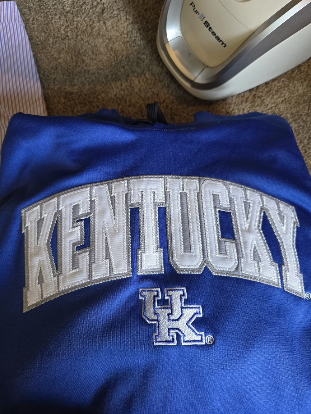 Champion Kentucky Blue Hoodie XL